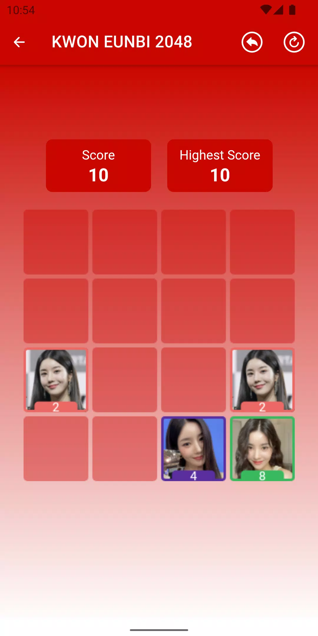 KWON EUNBI 2048 Game應用截圖第2張