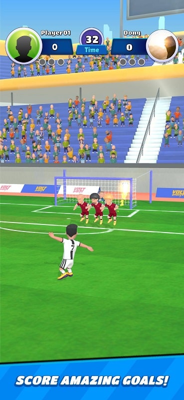 Football Clash - Mobile Soccer Captura de tela 1