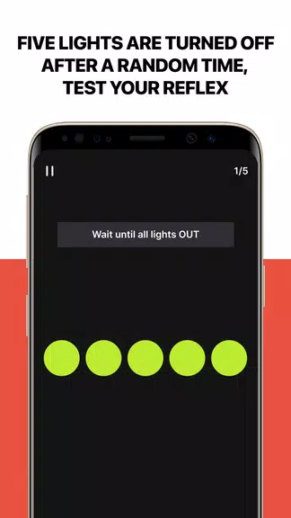 LightsOut Reaction Time/Reflex スクリーンショット 1