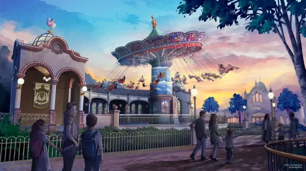 Imej konsep perdana dunia di Disney Adventure World