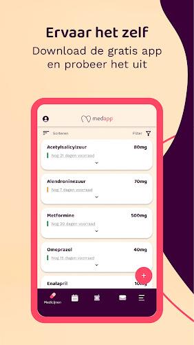 MedApp: jouw medicijnapp Screenshot 1