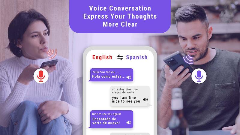 Translate Less with Text Voice ဖန်သားပြင်ဓာတ်ပုံ 1