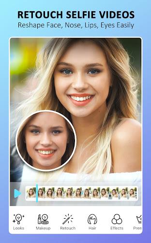 YouCam Video: Makeup & Reface Capture d'écran 1