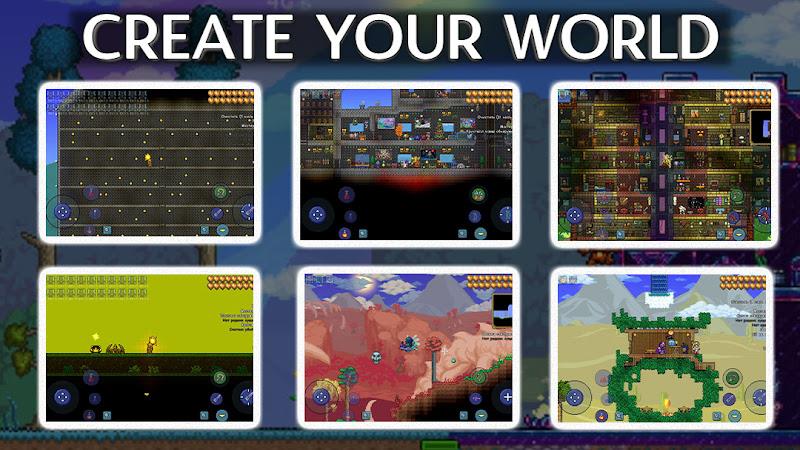 Maps, textures for Terraria Schermafbeelding 3