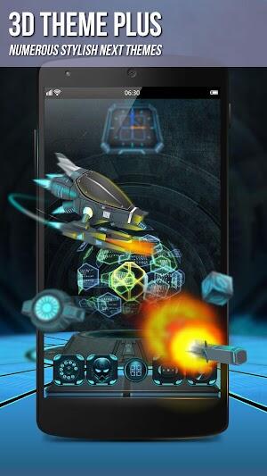 Next Launcher 3D Shell apk indir