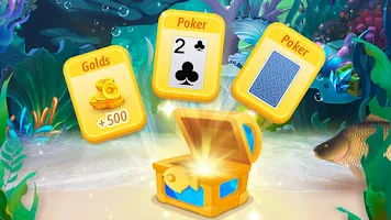 Solitaire Fish World-OceanTrip Captura de tela 2