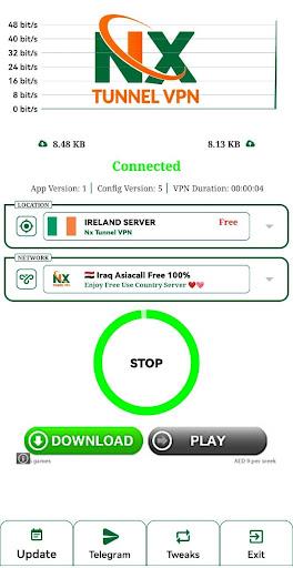 Nx Tunnel VPN Zrzut ekranu 0