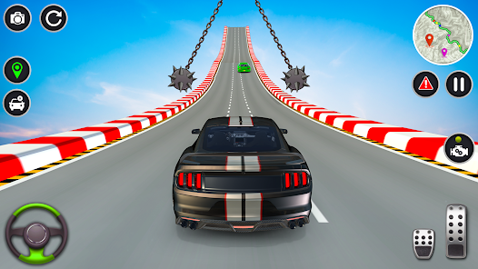 Ramp Car Stunt Racing Game Mod スクリーンショット 1