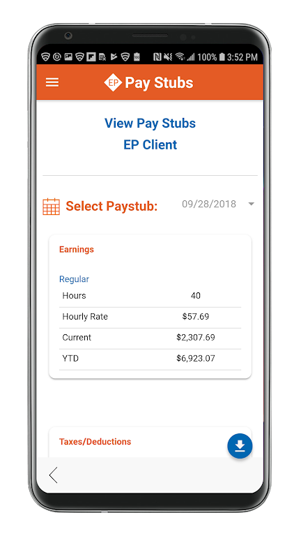 Employee Portal Payroll Relief Captura de pantalla 1