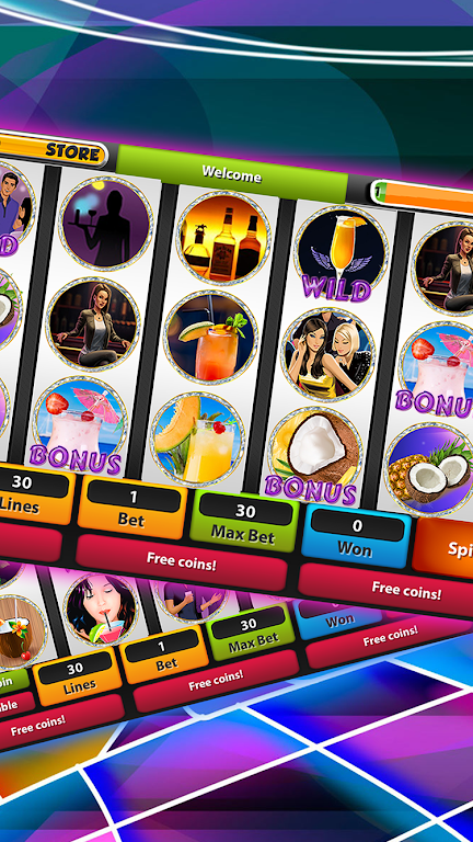 A Night Out Slots Casino: FREE Schermafbeelding 2