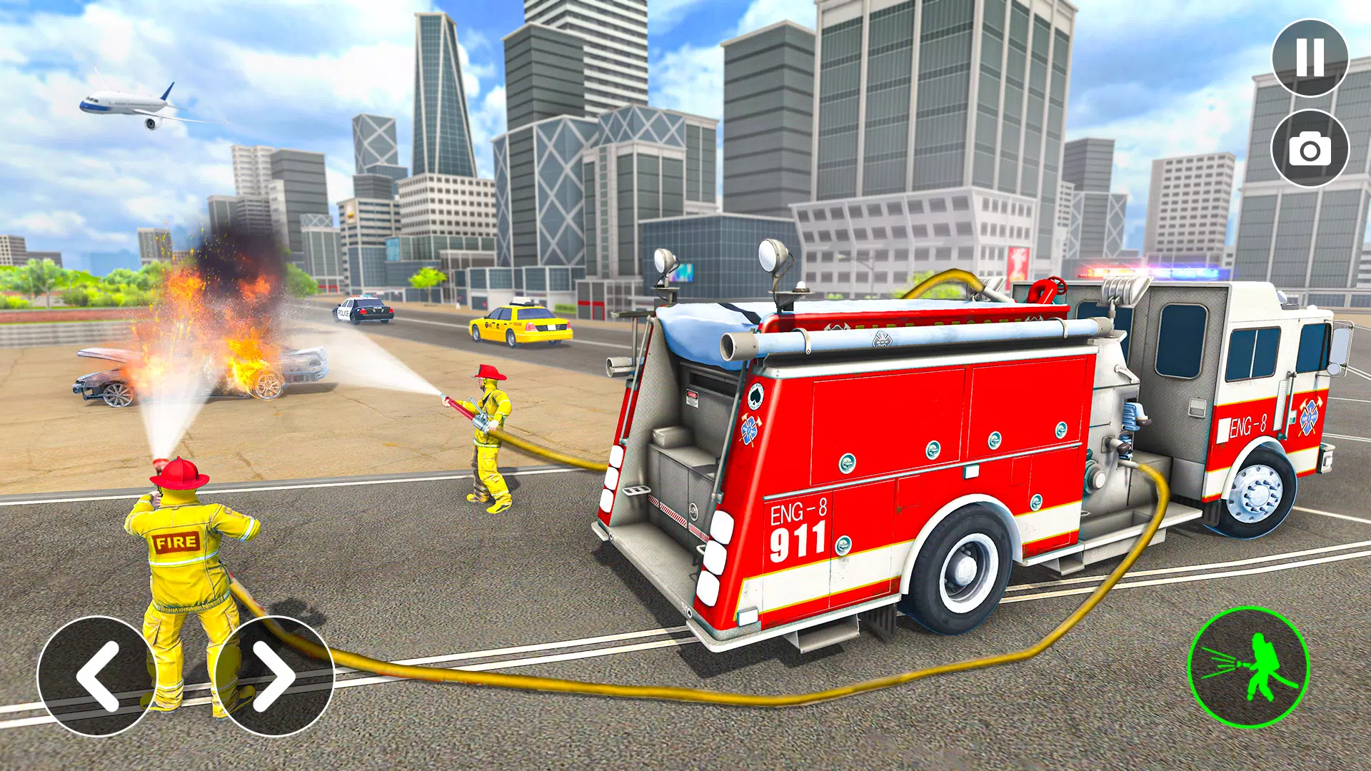 Fire Truck Rescue: Truck Games Скриншот 2