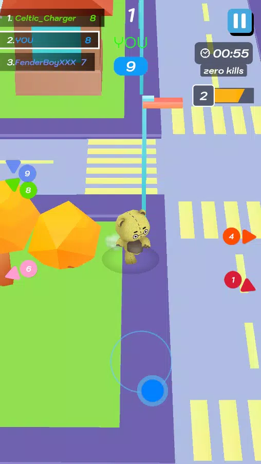 Crazy Monster City Captura de pantalla 3
