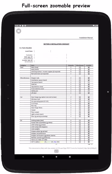 Fill and Sign PDF Forms ဖန်သားပြင်ဓာတ်ပုံ 3