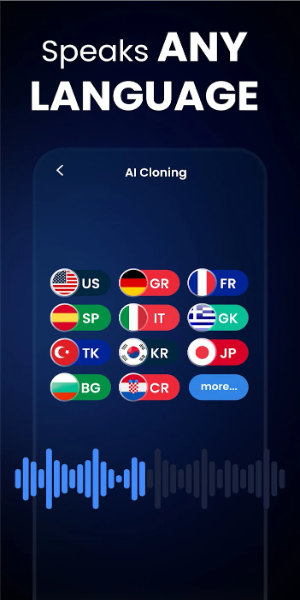 Voice & Face Cloning: Clony AI Screenshot 2