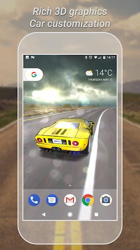 3D Car Live Wallpaper Lite Tangkapan skrin 2