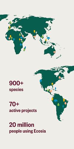 Ecosia: Browse to plant trees. Tangkapan skrin 3