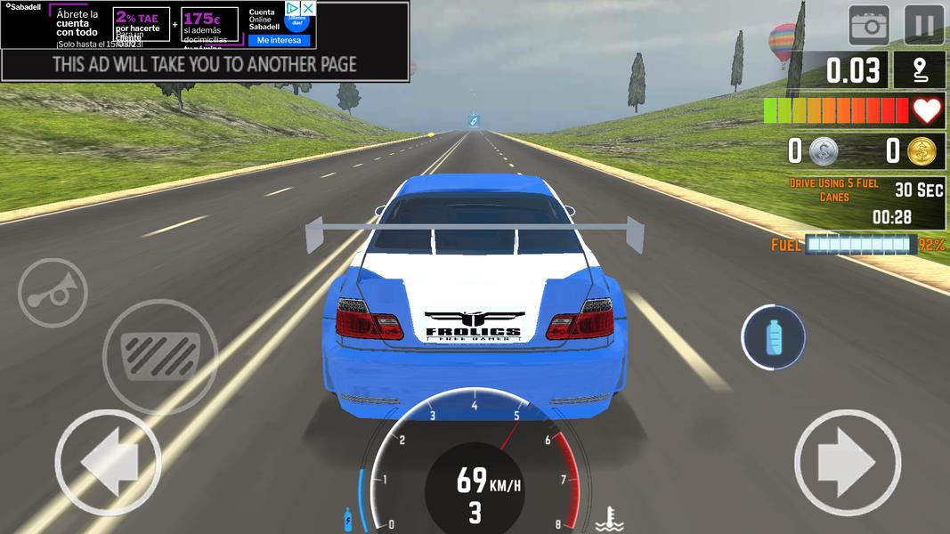 Crazy Car Traffic Racing スクリーンショット 3