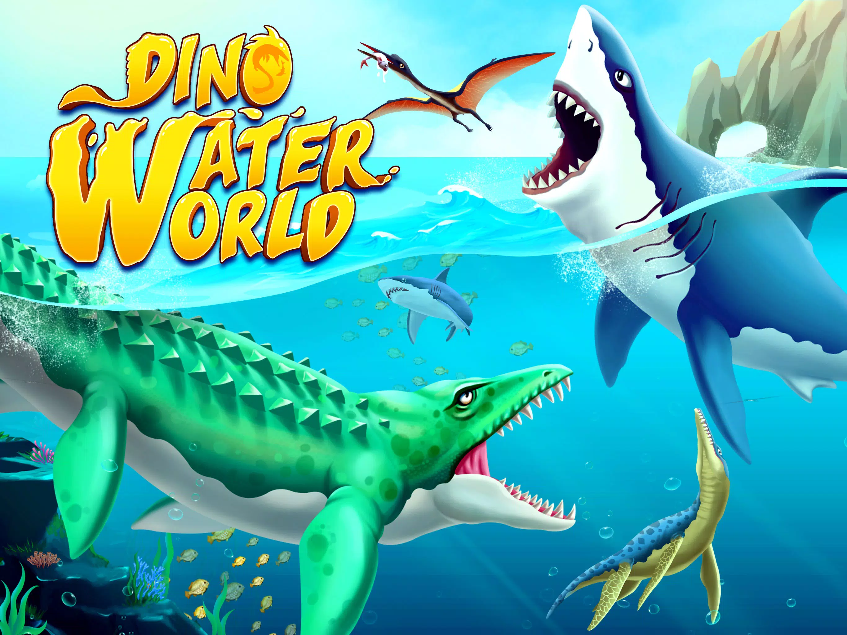 Jurassic Dino Water World স্ক্রিনশট 0