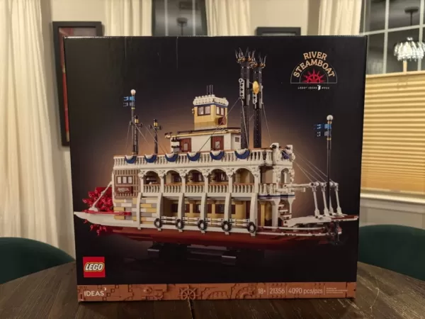 LEGO Steam Engine Construction