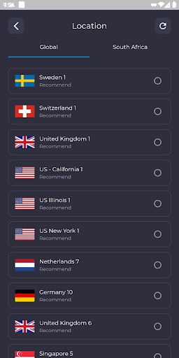 South Africa VPN: Easy VPN App Screenshot 3