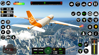 Aeroplane Simulator:Plane Game ဖန်သားပြင်ဓာတ်ပုံ 0