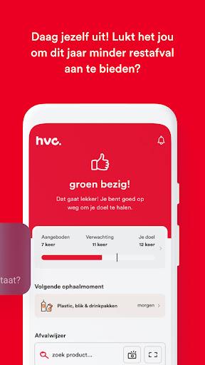 Schermata HVC App 1