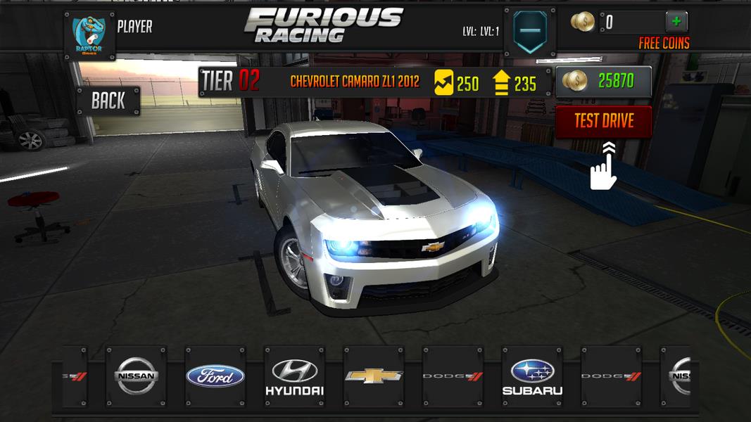 Furious 7 Racing Zrzut ekranu 2