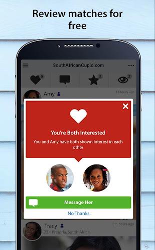 SouthAfricanCupid Dating Ảnh chụp màn hình 2