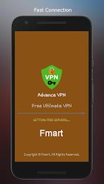 Advance VPN: Fast VPN App Tangkapan skrin 3