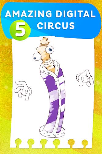 Amazing Digital Circus colorin Captura de pantalla 2