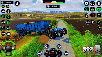 Tractor Simulator Cargo Games スクリーンショット 1