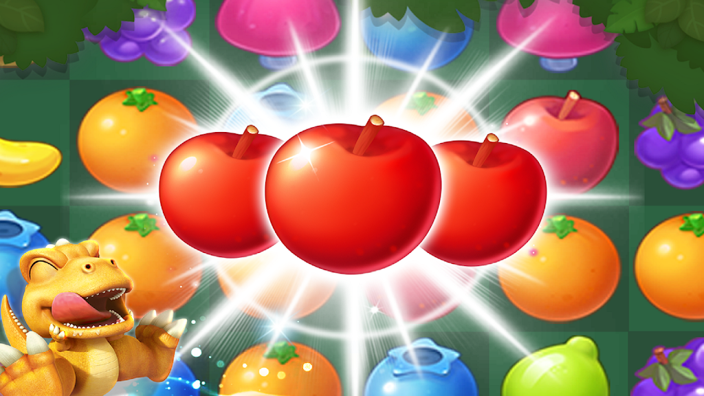 GON: Fruits Match3 Puzzle Capture d'écran 0