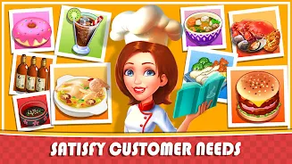 Cooking Rush - Chef game Tangkapan skrin 1