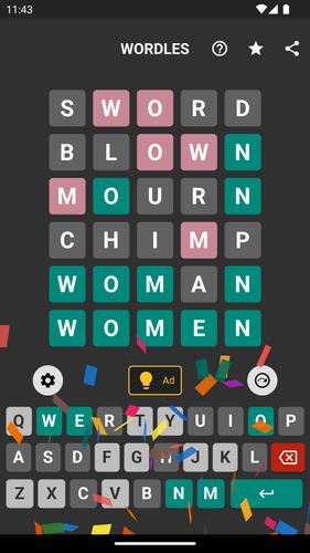 Wordles Unlimited Ảnh chụp màn hình 0