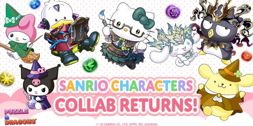 Sanrio Collab trở lại với Puzzle & Dragons!