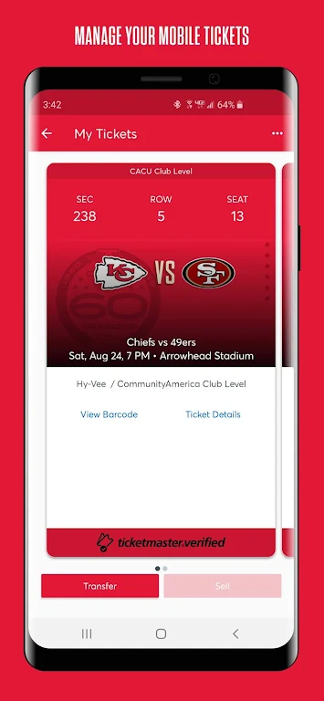 Chiefs Mobile ภาพหน้าจอ 2