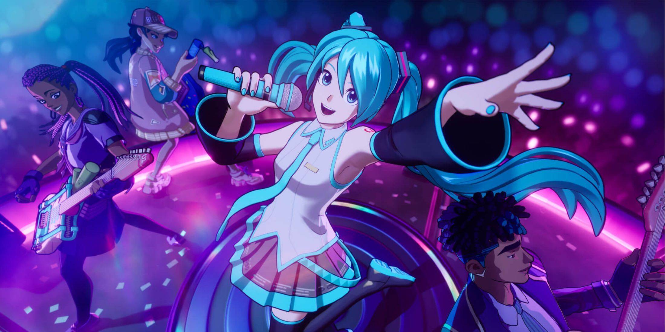 Fortnite zaprezentuje współpracę z Hatsune Miku