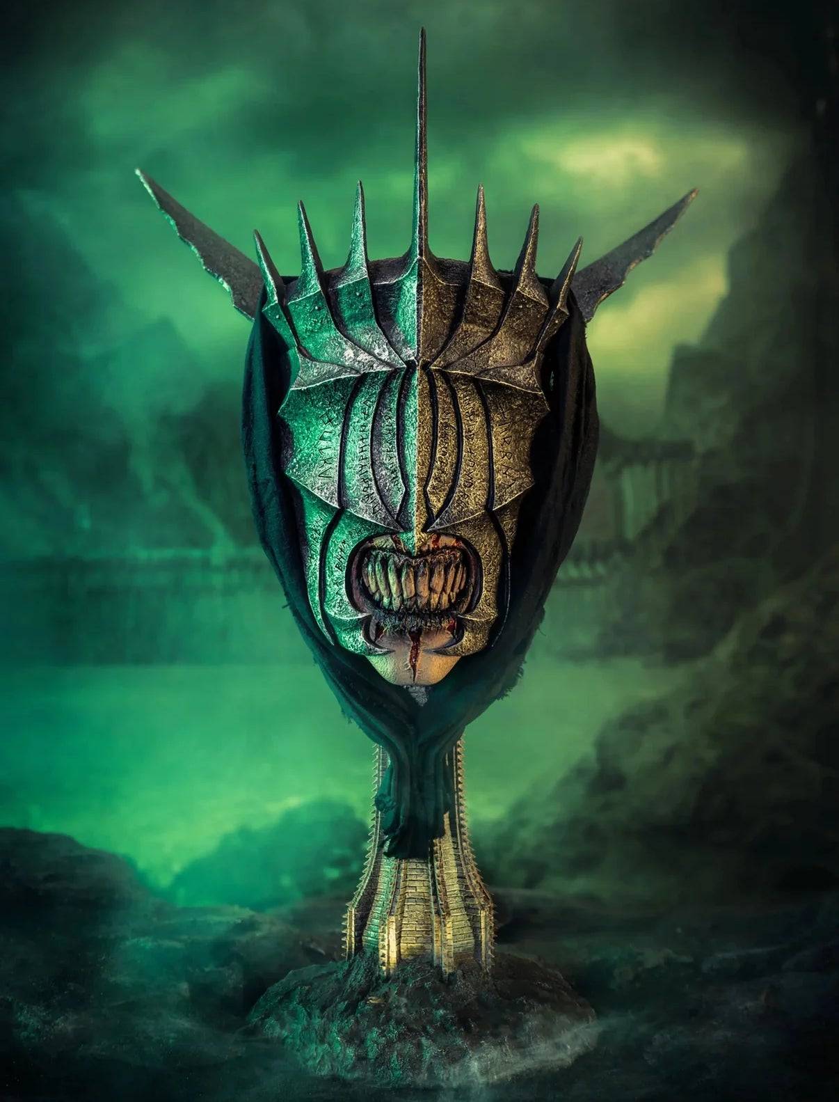 Bouche de Sauron 1: 1 Masque art à l'échelle