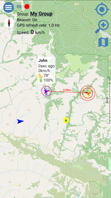 Enduro Tracker - GPS tracker Tangkapan skrin 1