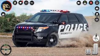 SUV Police Car Chase Cop Games スクリーンショット 0