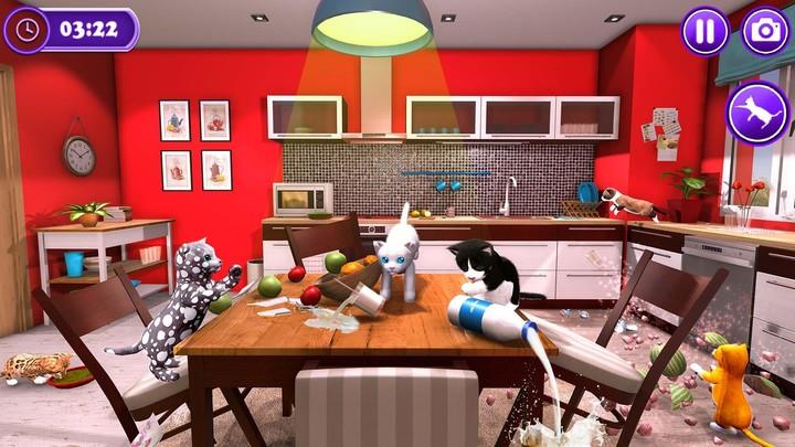 Pet Cat Simulator Cat Games ဖန်သားပြင်ဓာတ်ပုံ 1