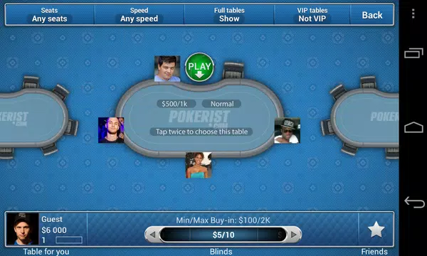 Texas Poker E Capture d'écran 1