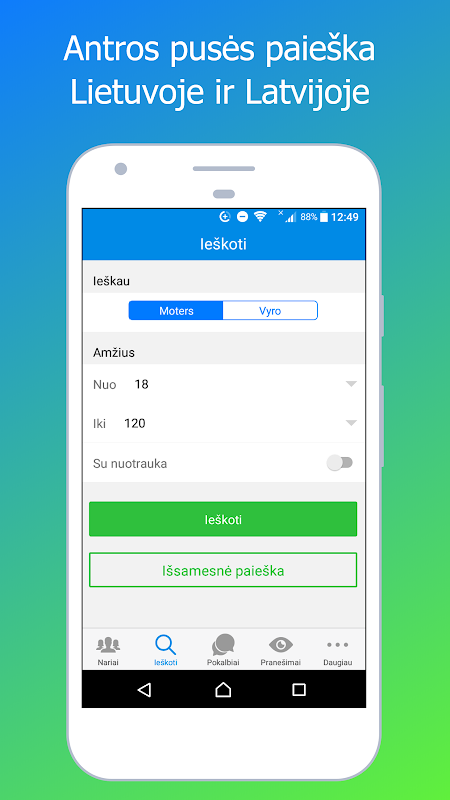 antrapuse.lt - Rimtos Pažintys應用截圖第1張