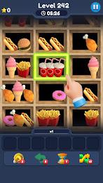 Schermata Food Match 3D: Tile Puzzle 3