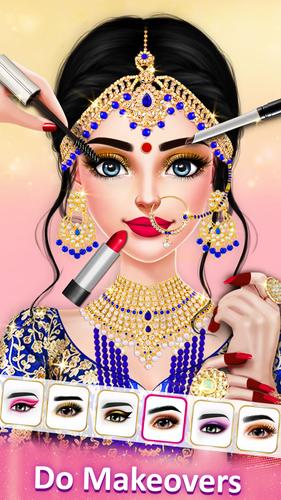 Indian Wedding Dress up games Capture d'écran 1