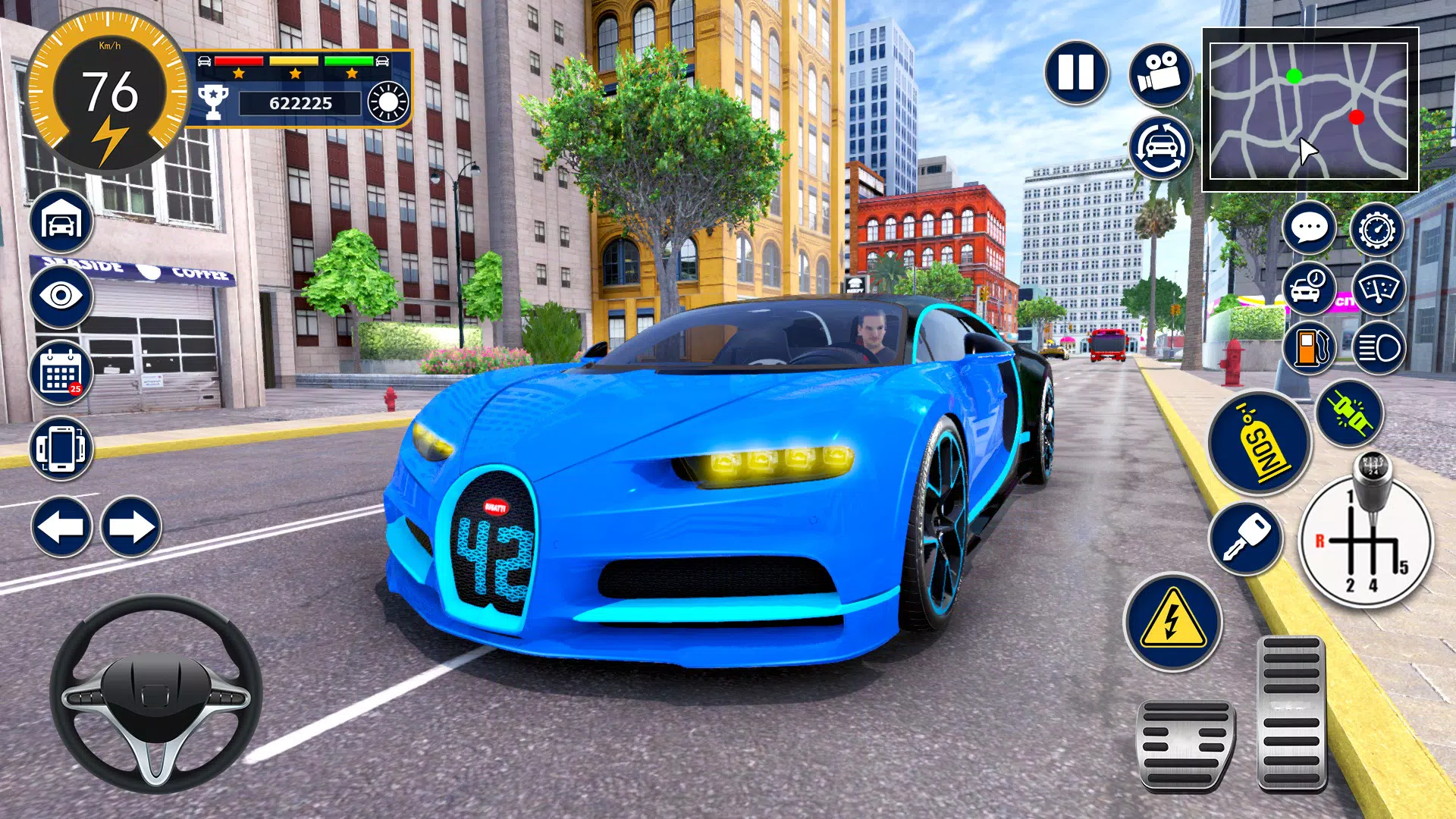 Bugatti Game Car Simulator 3D Скриншот 0