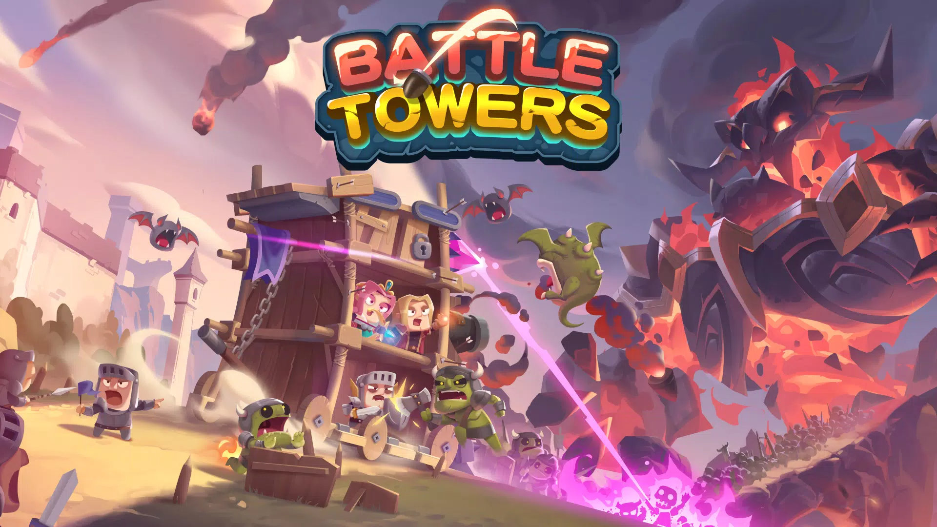 Battle Towers Tangkapan skrin 0