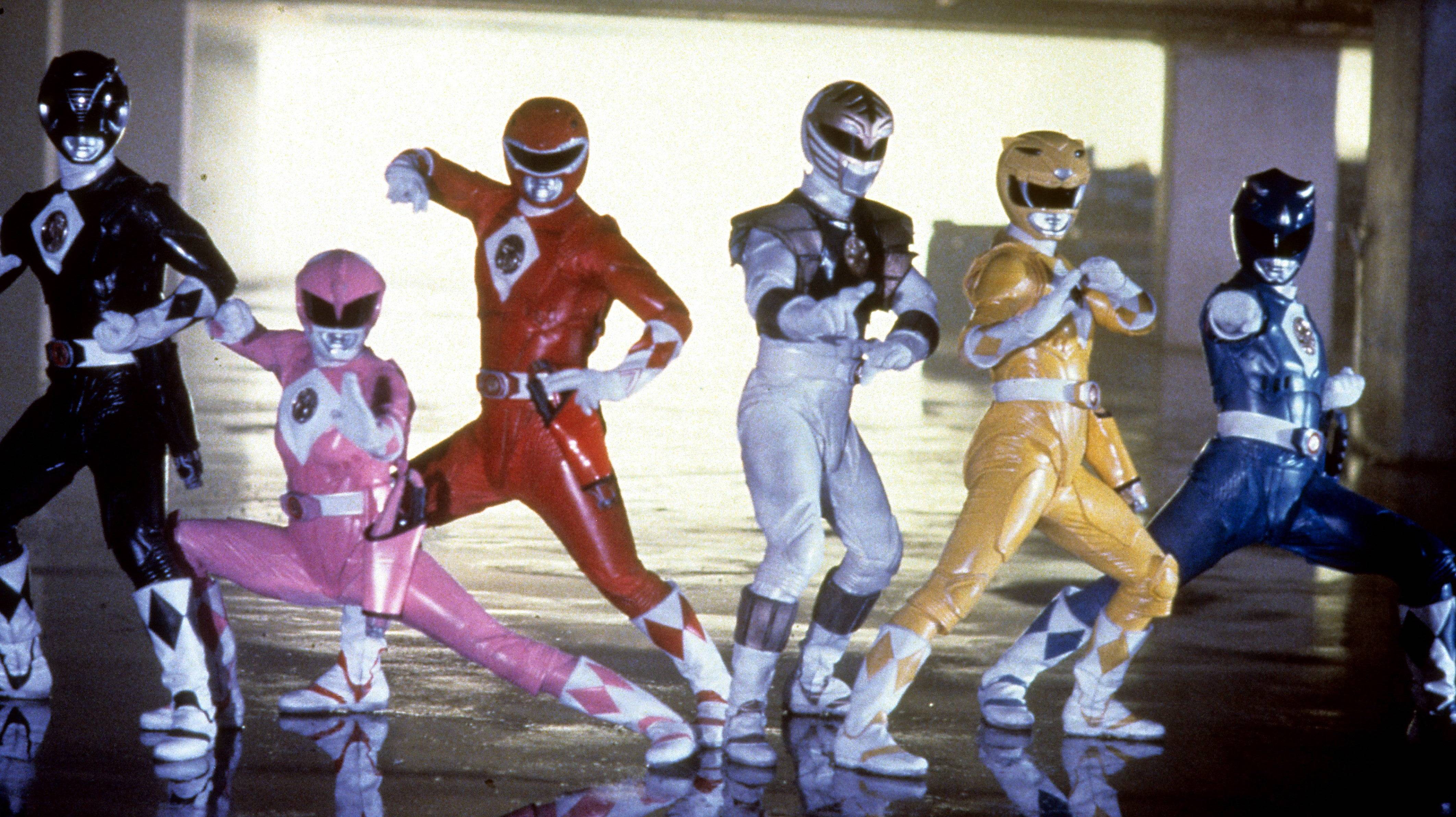 Power Rangers era una visione essenziale per una generazione di bambini negli anni '90. Foto di Fox/Getty Images.