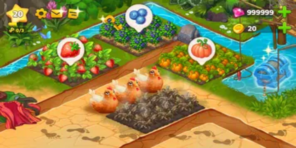 Island Hoppers: Jungle Farm Ekran Görüntüsü 1