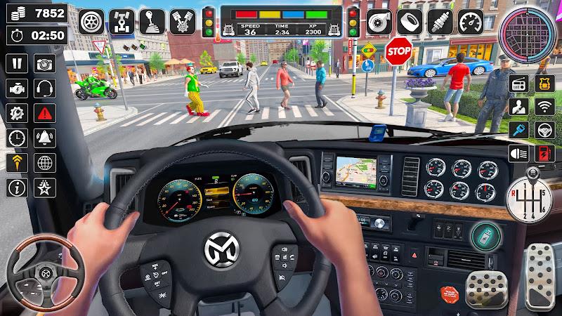 Truck Driving School Games Pro স্ক্রিনশট 3